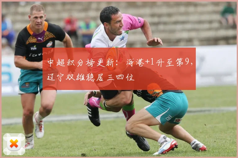 中超积分榜更新：海港+1升至第9，辽宁双雄稳居三四位